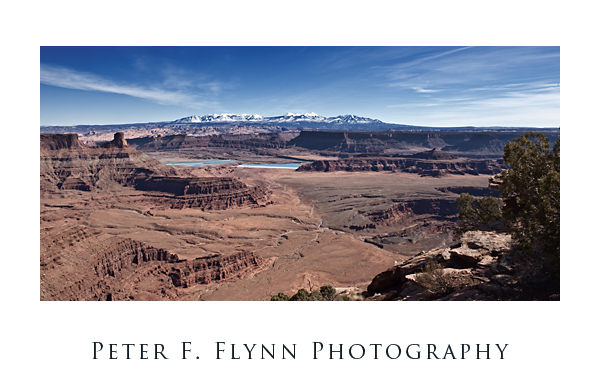 La Sal Mountains and Shafer Basin