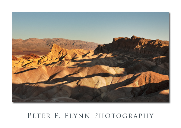 Manly Peak and the Panamint Range at Sunrise